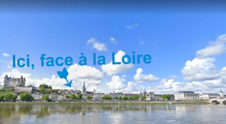T2 Vue Sur Loire Local Velo Apartment Saumur Ngoại thất bức ảnh