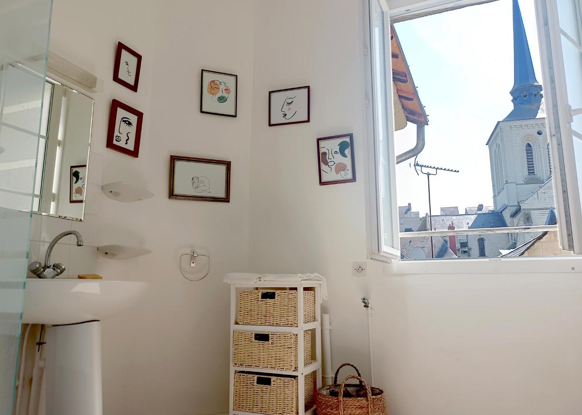 T2 Vue Sur Loire Local Velo Apartment Saumur Ngoại thất bức ảnh